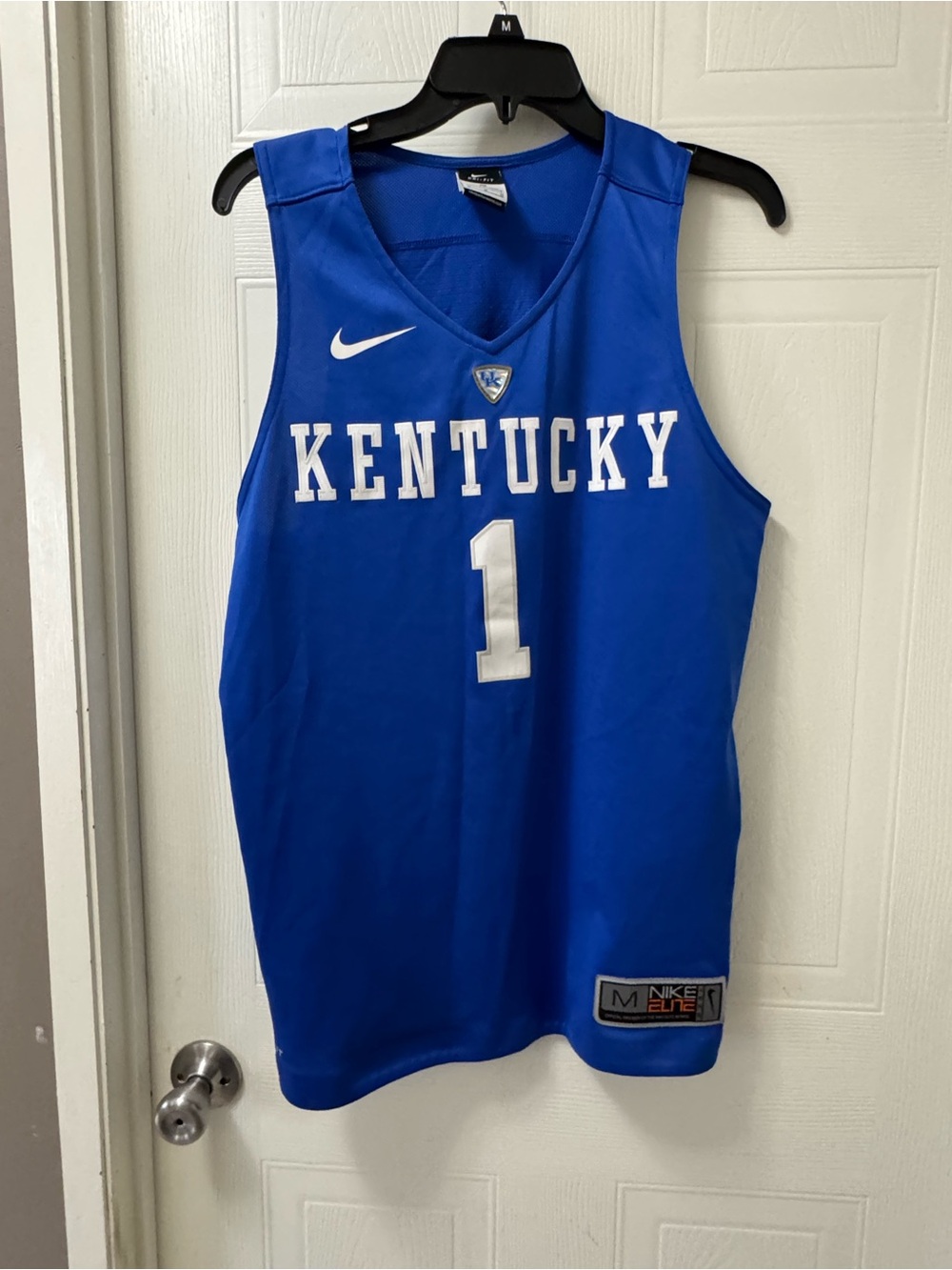 Nike Blue Kentucky Basketball Jersey #1